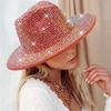 Sparkle Womens Cowboy Hat Western Cowgirl Hats Rhinestones Party Prop Disco Hats