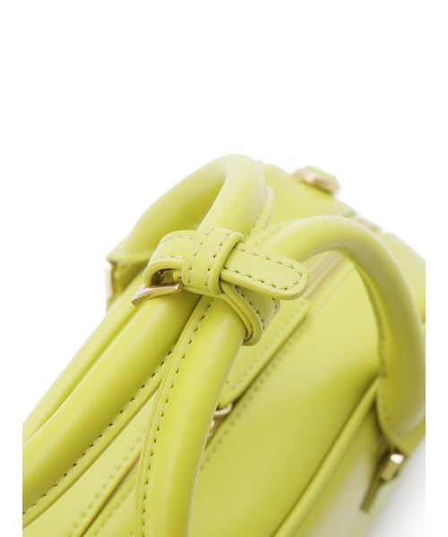 FRAY Round Boston Bag FWGB254312 YEL F I.D.