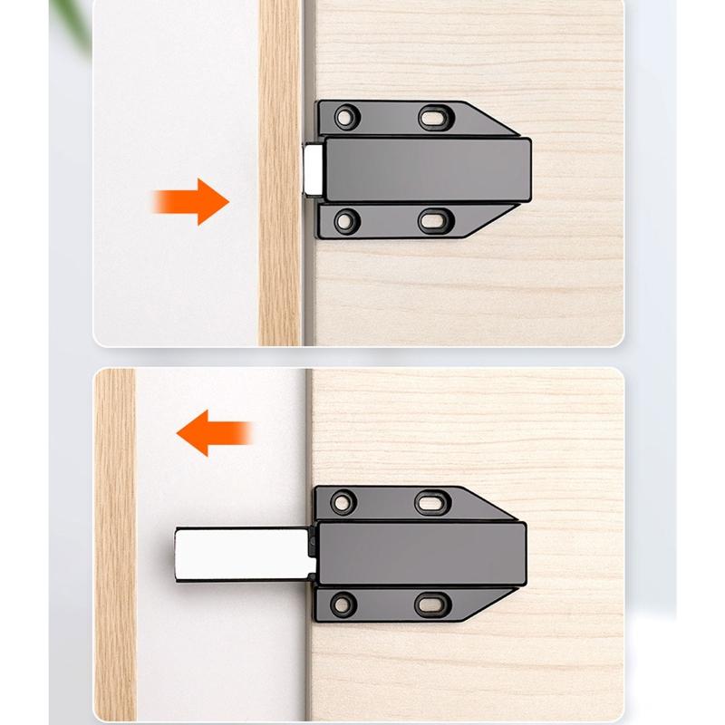 Portable Magnetic for Touch for Latch Convenient Push Cabinet Latches for Home Doors Drawers Push To Open Pressure for T