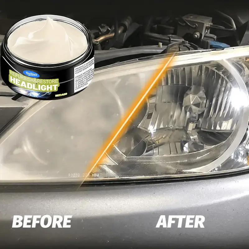 Headlight Restoration Fluid Automotive Headlight Oxidation Yellowing Scratches Blurring Enhancement