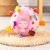 2025 Hot Selling Embroidered Plush Visual Touch Interactive Dog Toy Ball Pet Chew Toys For Pet Accessories