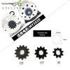 25H9T11T 13T Motor Sprocket for MY1020/BM1109 Go-Kart ATV Electric Vehicle