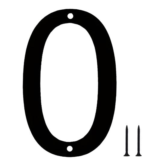 Decorative Address Numbers 3D House Number for Outside, Modern 0-9 Floating Numbers, Wall Mount Weather-proof Metal Sign Door, Mailbox,