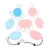 Finger Grip Ball Massage Rehabilitation Training Elderly Exercise Ball Hand Finger Strength Circle Grip Device Soft Finger Ball