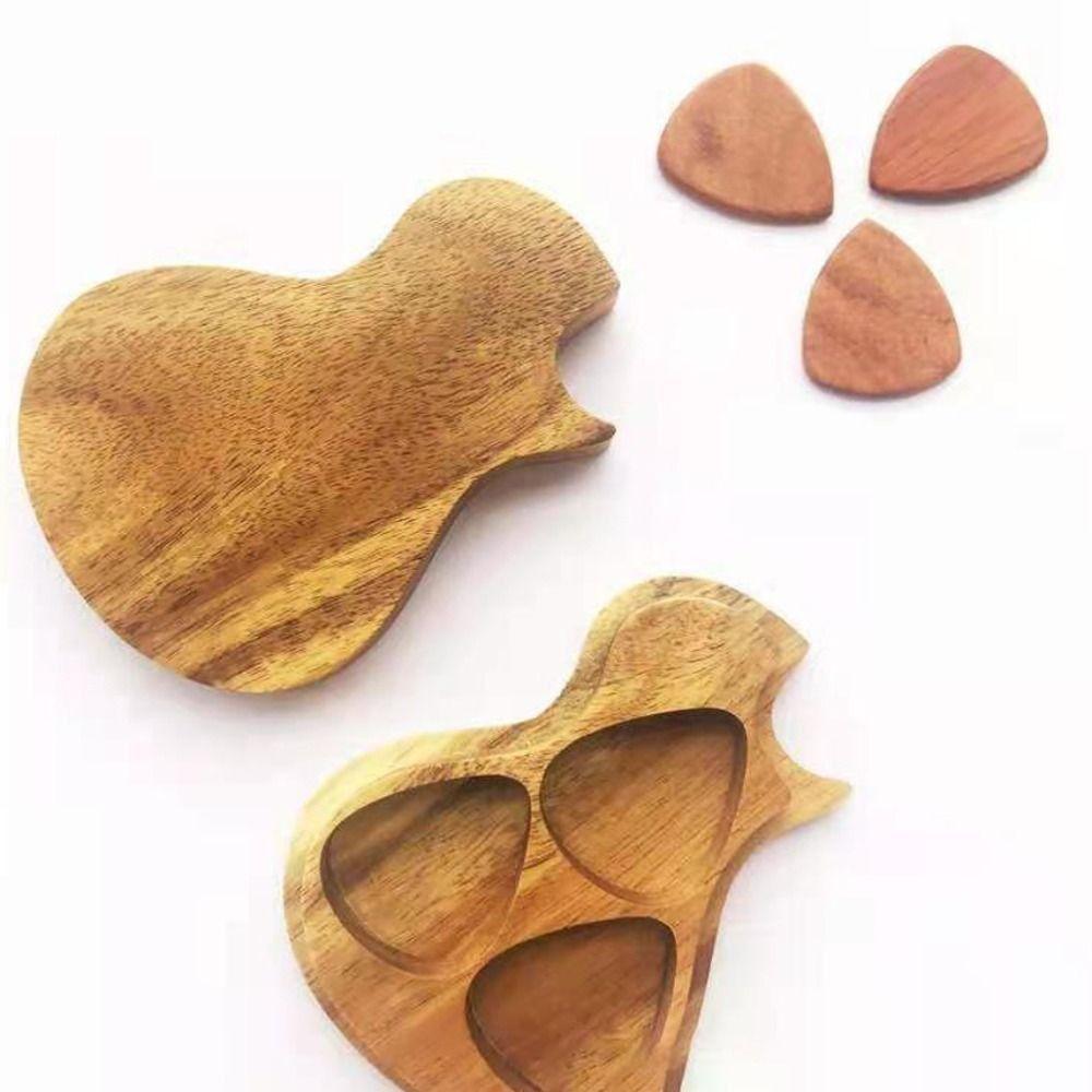 Kytara ve tvaru srdce Kytarové příslušenství Dřevěné trsátko na kytaru Trsátko na akustickou kytaru Prstové kytarové trsátko