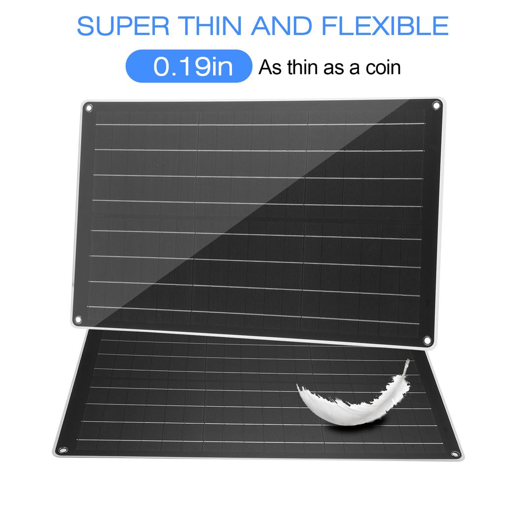 30 W hocheffizientes monokristallines Solarmodul zur Stromspeicherung von Mobiltelefonen im Freien