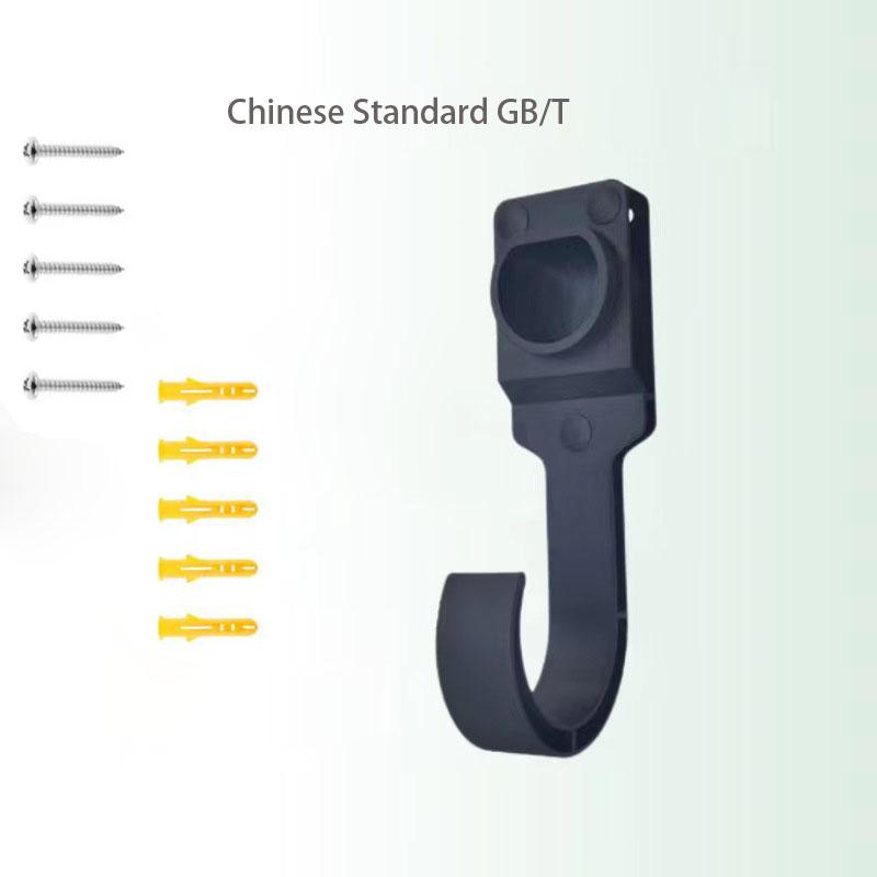 EV Charger Holder Electric Vehicle Charging Cable Hook Mount Bracket for J1772 Type2 European Standard Charger Accessories