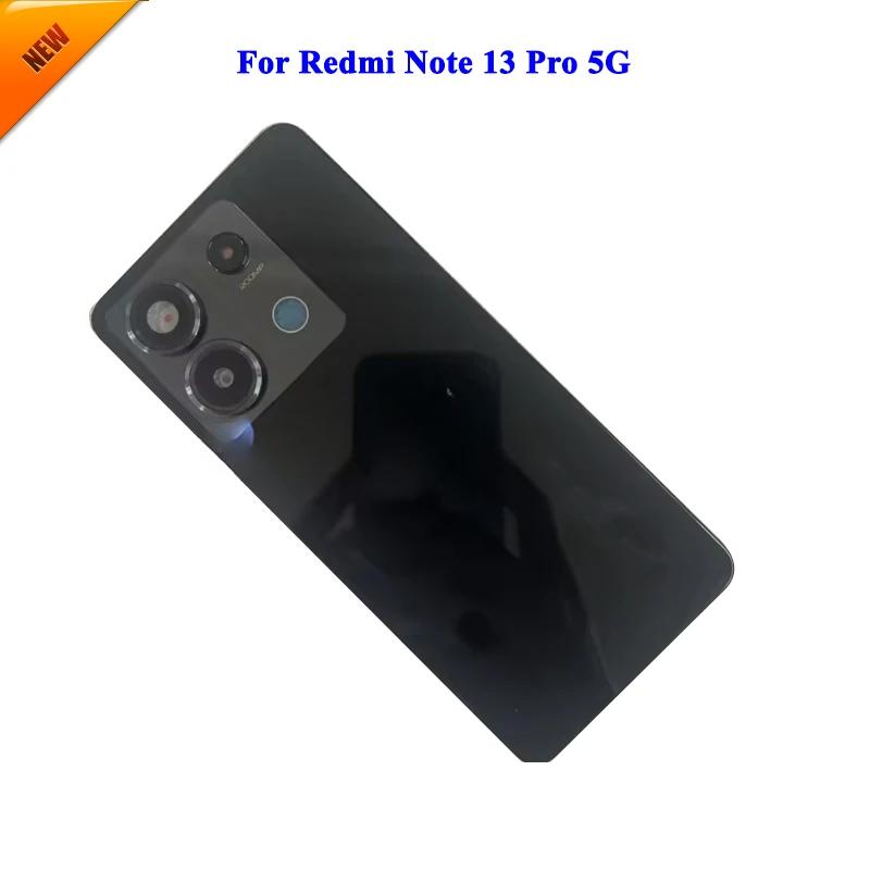 Grade AAA Back Cover Housing With Camera lens For Xiaomi Redmi Note 13 Pro 5G Back Housing Back Cover Door with Adhesive