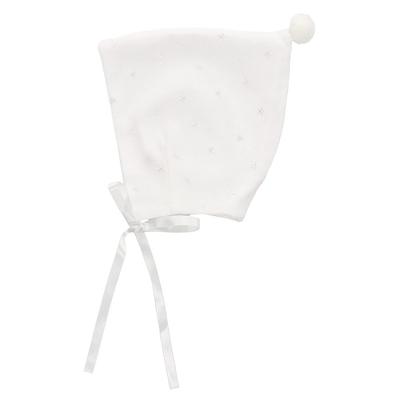 Baby Castle Hat with Sizes Milky Made In Japan Hood, 33-45, Lace,