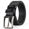 New Business Leisure Men's Alloy Square Pin Buckle Belts Male Famous Brand Luxury Designer Pu Leather Jeans Belts for Men