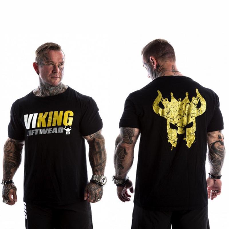 2022 Herren Baumwoll Kurzarm Sport T-Shirt - Trendiger Europäischer & Amerikanischer Stil