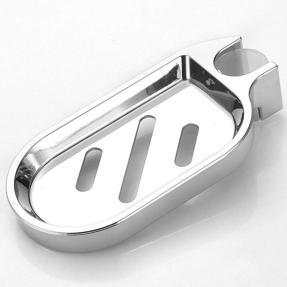 Adjustable Rail Slide Bathroom Bath Shower Soap Dishes Sprinkler Holder Soap Rack For 25 Mm Bathroom Hardware