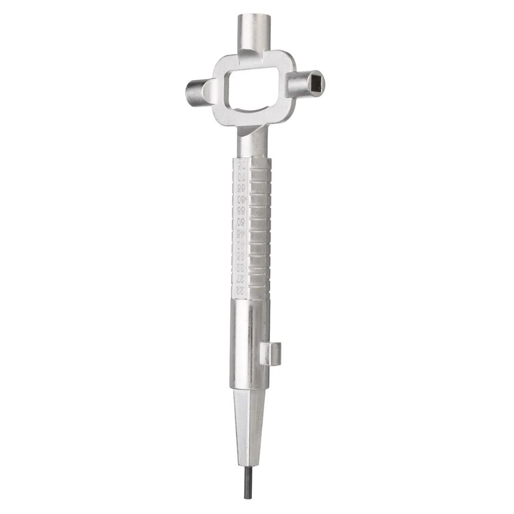 Maintenance Lock Core Wrench Measurement 6 In 1 Construction Key  Locksmith Tool