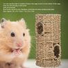 Summer Breathable Hamster Tunnel Grass Squirrels Chinchilla Pet Nest House Accessory