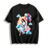 Mom And Baby Balloon Print Dress Casual Warm Parent-Child Outfit Pure Cotton T-shirt