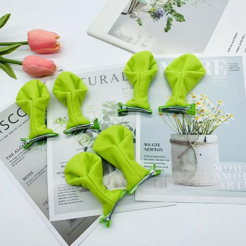 1 Paire d'Oreilles de Monstre Vertes Avec de Mignons Accessoires de Monstre, Fête de Jeu de Rôle de Noël, Halloween, Thanksgiving