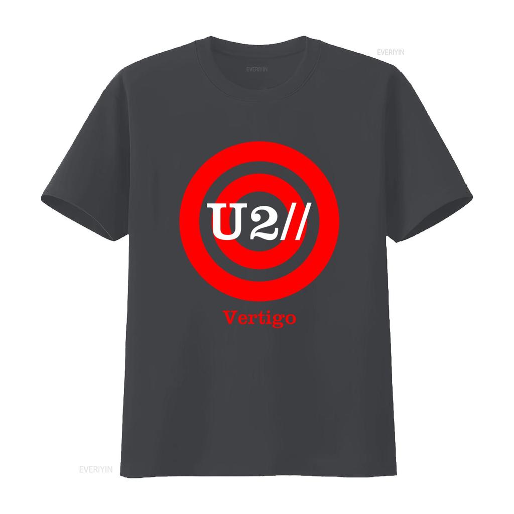 2005 Vintage U2 Vertigo Tour Nero Musica Rock Band Stampa Maglietta Taglia Xl vintage Lavata grafica uomo Unisex
