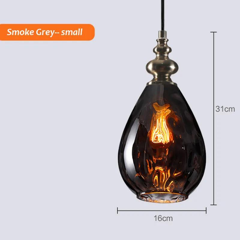 

ModernHardware Стеклянный подвесной светильник Внутреннее освещение Обеденный стол Люстра Hoom Декоративная лампа для спальни Скандинавские потолочные светильники no bulb