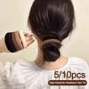 5/10PCS Mix Color Hair Ties High Elasticity Styling Decoration Scrunchies Bold Thickened Hair Accessories for Women Girls