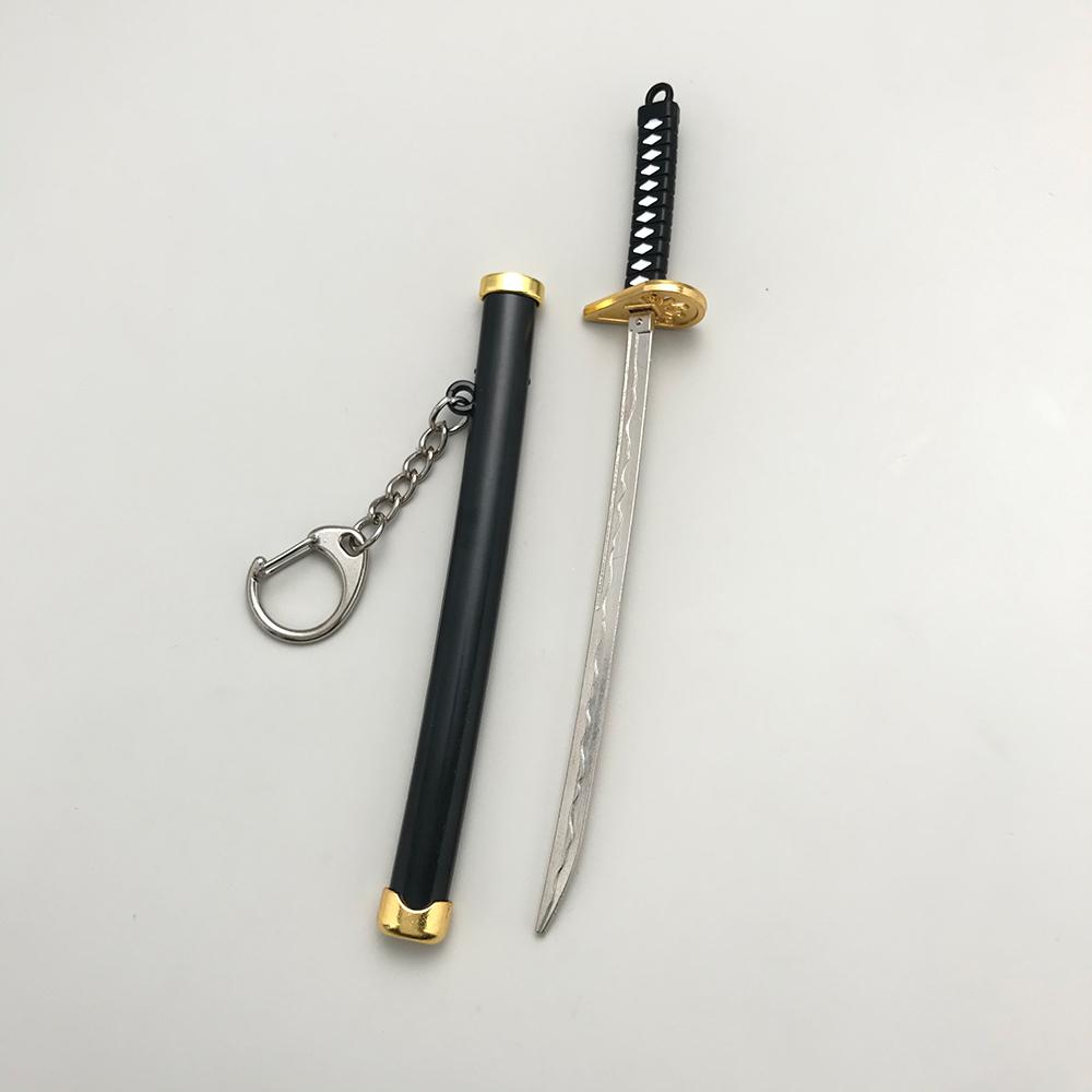 8 Stylów Roronoa Zoro Samurajski Miecz Brelok Dla Kobiet Mężczyzn Pochwa Katana Szabla Klamra Breloczki Cosplay Zabawka Biżuteria Prezent N842