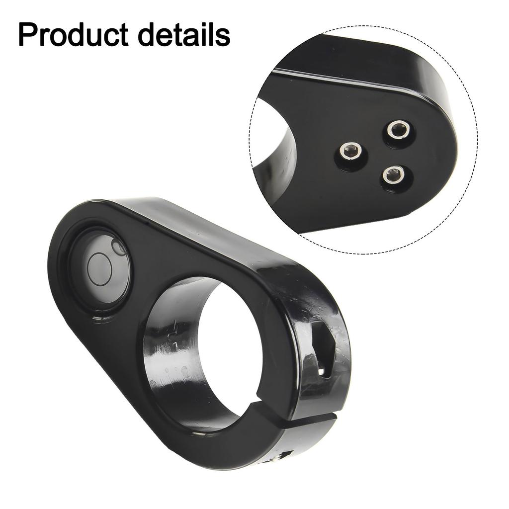 For Surveying For Leveling Measurement Blister Vial Level 32mm Pole Level Black Vial With Holder Carbon Fiber Centering Rod