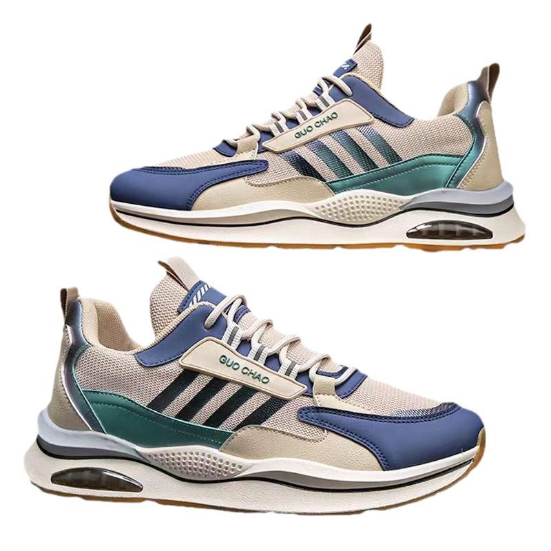 Men's Autumn Fashion Mesh Breathable Running Sneakers and Casual Shoes