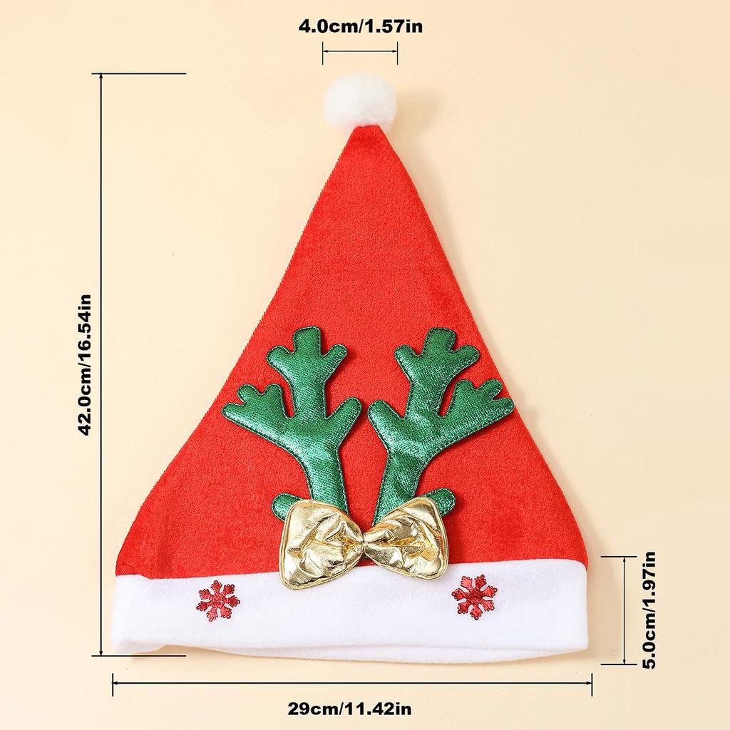 Cartoon Christmas Hat Holiday Costume Decoration