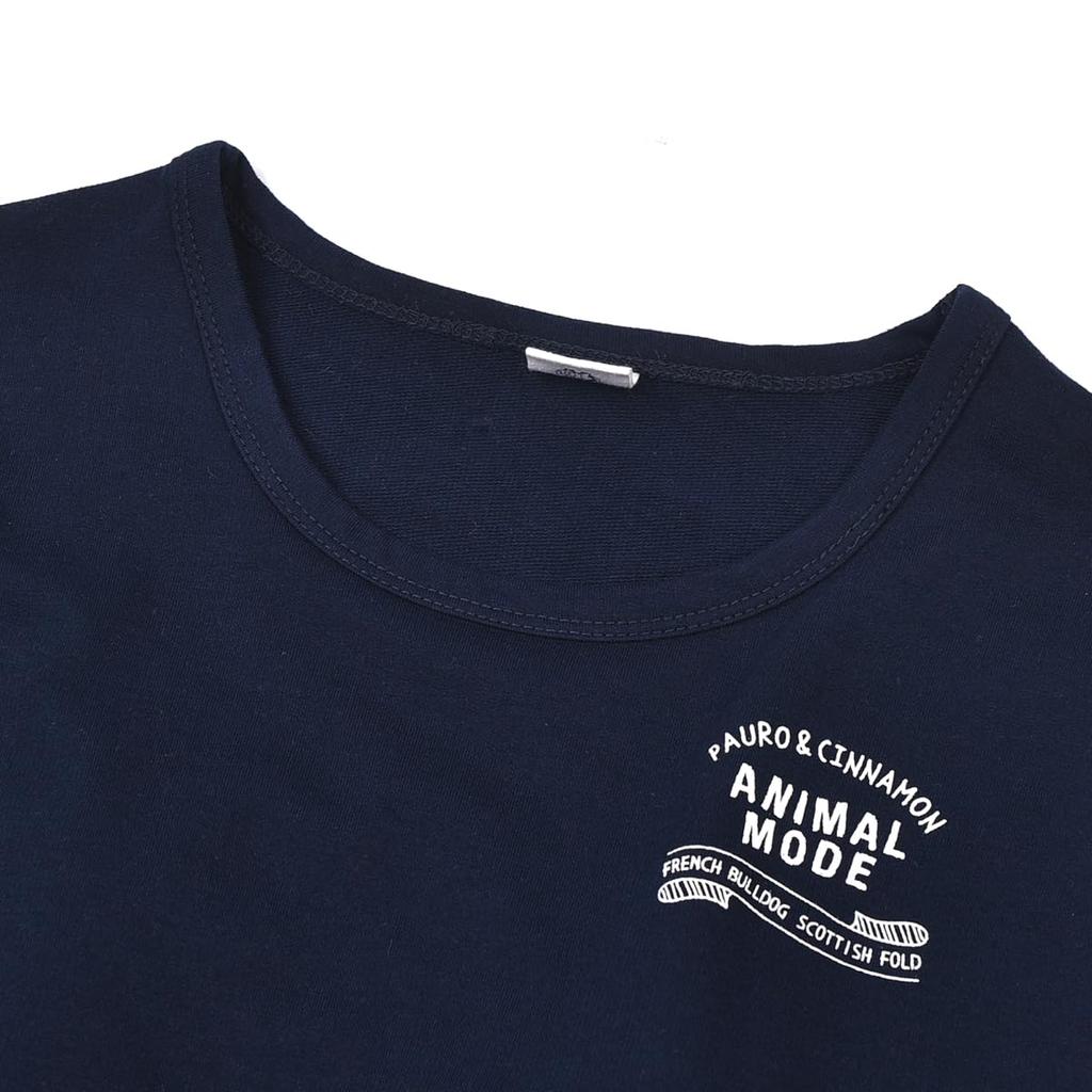 Kusguru Japan Navy Long Sleeve Women's T-Shirt