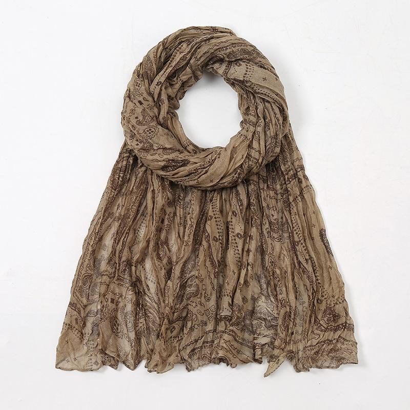 

Испания Прекрасный Горошек Цветочный Жатый Вискозный Шаль Шарф Женский Мягкий Тонкий Пляжный Парео Пашмина Стола Bufandas Мусульманский Хиджаб 175*85См