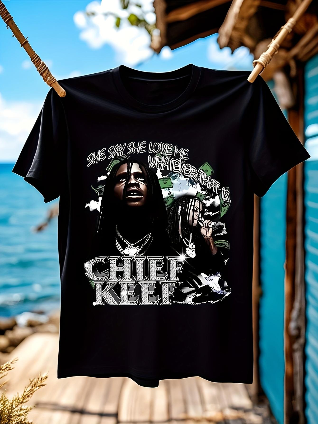 Chief Keef Graphic Tshirt Graphic Print Tshirt for Men Women S