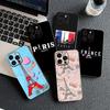 Cover for Samsung Galaxy S10 S8 S9 Plus A33 A34 A31 70 A71 A72 Note 20 9 8 S10E Phone Case France Paris Eiffel Tower London