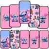 Handyhülle für Samsung Galaxy S25 S23 S22 S24 Ultra FE A05 A06 A15 A16 A36 A37 A35 A54 A55 A56 A57 A25 A26 A53 A17 Blau Lilo Anime Stitch Rosa Hülle