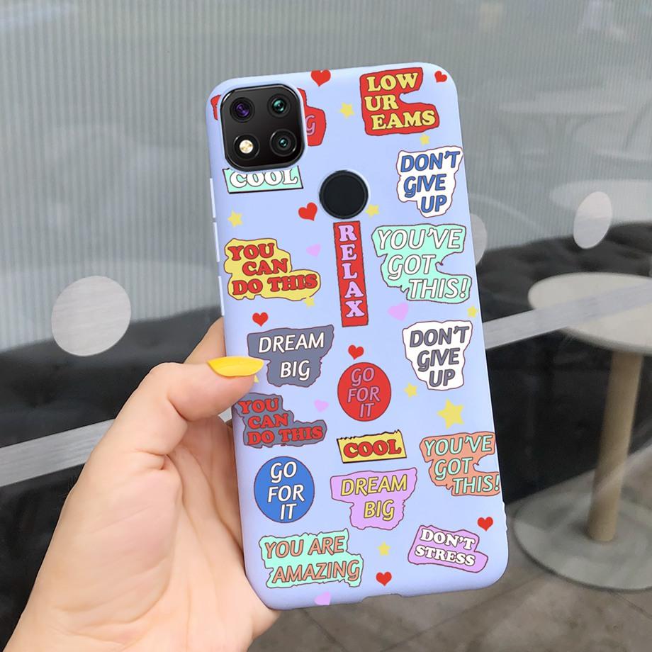 Cases For Redmi 9C Case Xiaomi Redmi 9C NFC Phone Cover Soft Phone Case Shockproof Bumper Redmi9c 9 C Xiomi Silicoen SOFT Coque