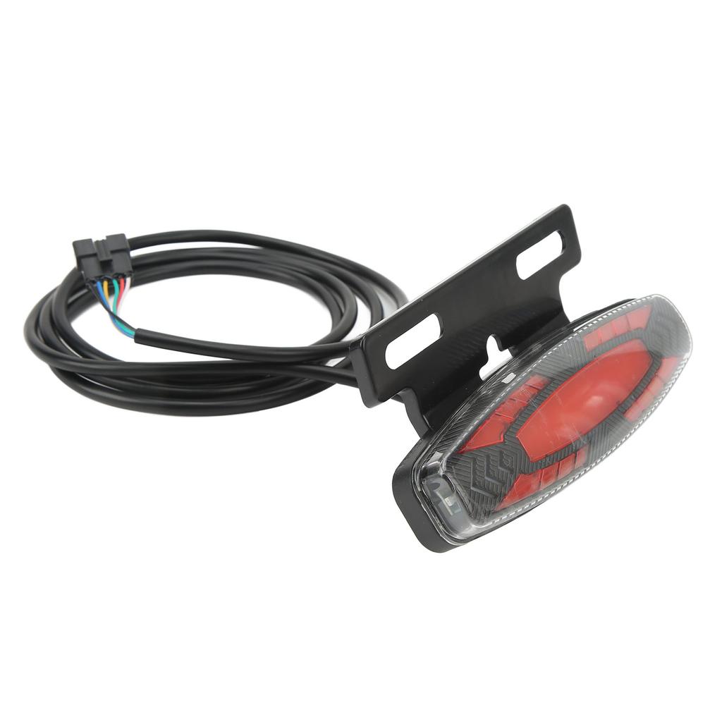 E-Bike Beleuchtung Rücklicht Hohe Helligkeit Fahrrad Bremswarnung Blinker LED Licht für Nachtfahrten