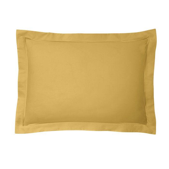 Taie d'oreiller percale de coton peigné "Julian" toutes dimensions Coton Pur - 50x70 - Julian Mangue