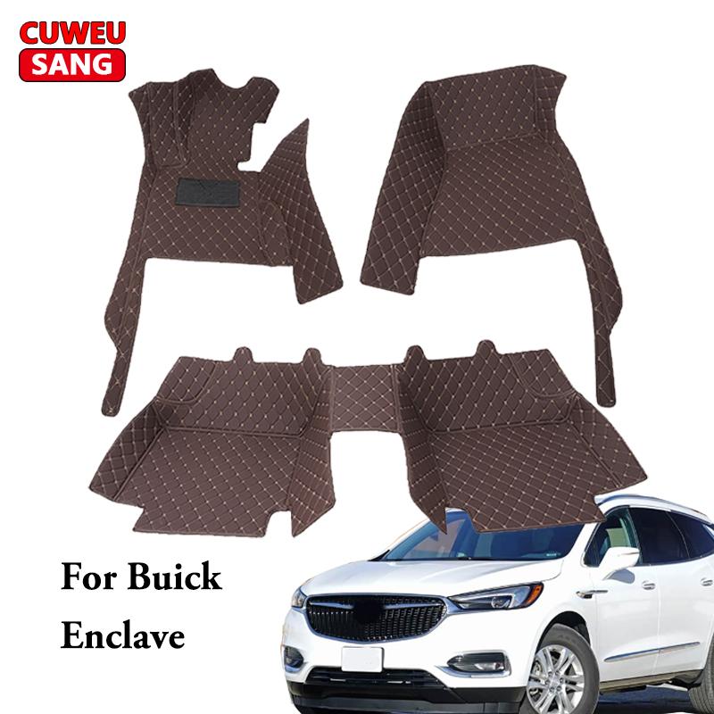 Custom Fit Car Floor Mats for Buick Enclave Auto Carpets Foot Coche Accessory
