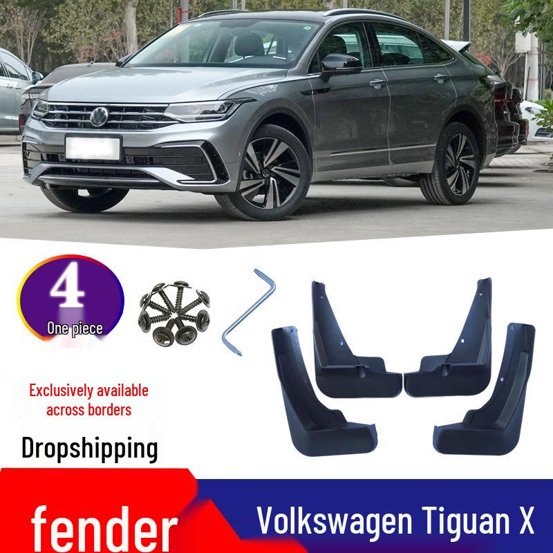 

Volkswagen Tiguan X (2020-2023) Soft Rubber Mudguards