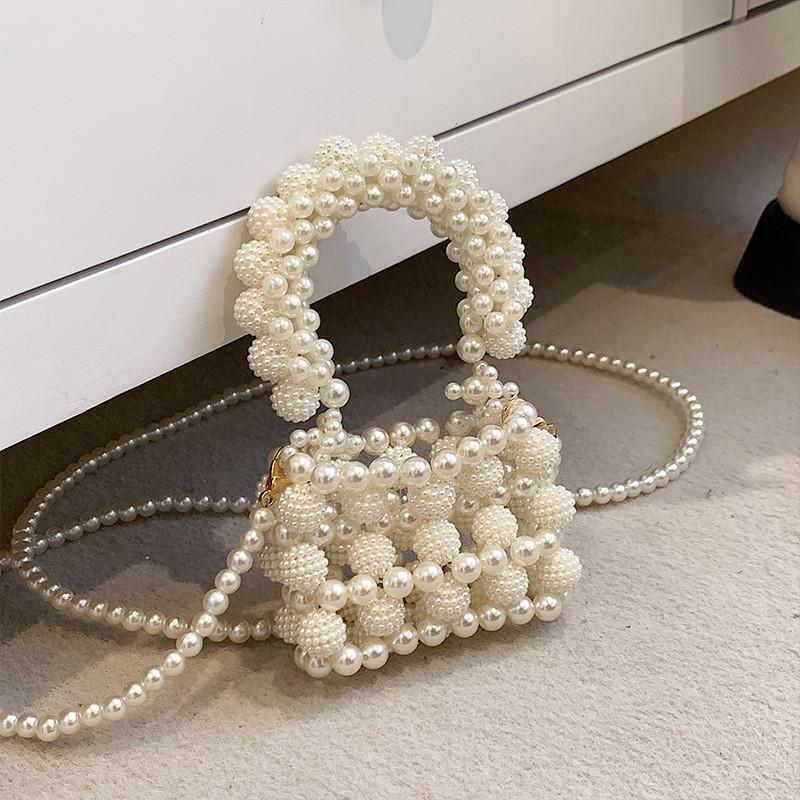 

Whimsical Childrens Mini Pearl Purse Fashionable Princess Style For Girls