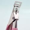 1 pièce Ciseaux pour Faux Ongles Ciseaux à Ligne Unique Ongles en Cristal Acier Inoxydable Ciseaux à Ongles Ciseaux à Ongles en Forme de U Ciseaux pour Ongles Français DIY