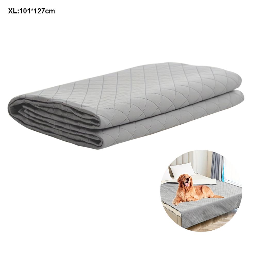 

QS-104 101x127cm Washable Pet Gift Sofa Bed Car Mat Waterproof Urine Pad for Dogs/Cats, XL Size A