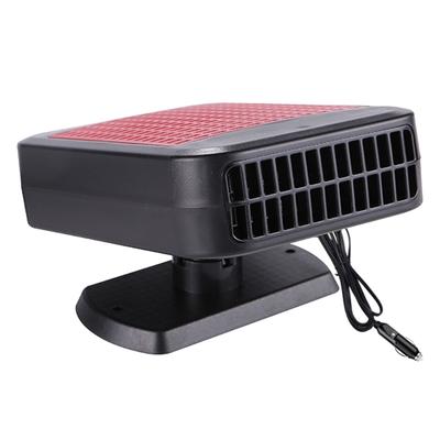 Energy Efficient 12V Car Warmer Fan ABS High Temperature Resistant Shell Rapid Heating Tool Free Mounting For Most Vehicles All Season Use