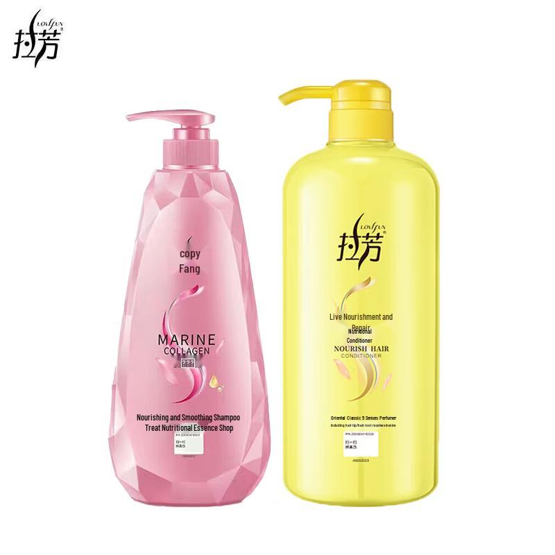 Набор: Разглаживающий шампунь и питательный кондиционер Laofang