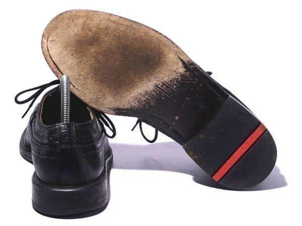 Lloyd Germany Leather Wingtip Size 26.0 Black(USED)