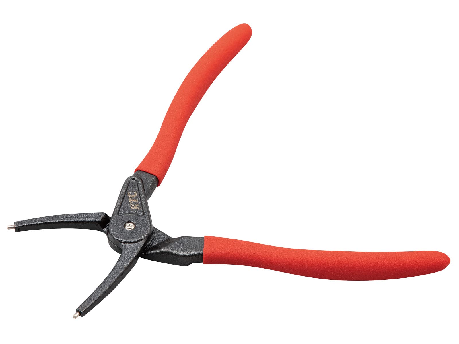 

Kyoto Tool Straight Snap Ring Pliers for Tip Diameter (KTC) Holes, 2.3mm, SCP-9S красный