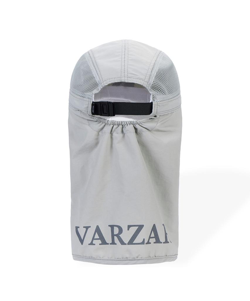 Bajal Reflecting Logo Sunshield 2-Way Camp Cap Grey