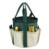 Garden Tools Bucket Bag Gardening Organizer Tote with Pockets, Personalized Oxford Cloth Tool Storage Bag for Gardeners