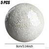 -Ball Balls Set Centerpieces Bowls 8cm Glass for Coffee Table Decor