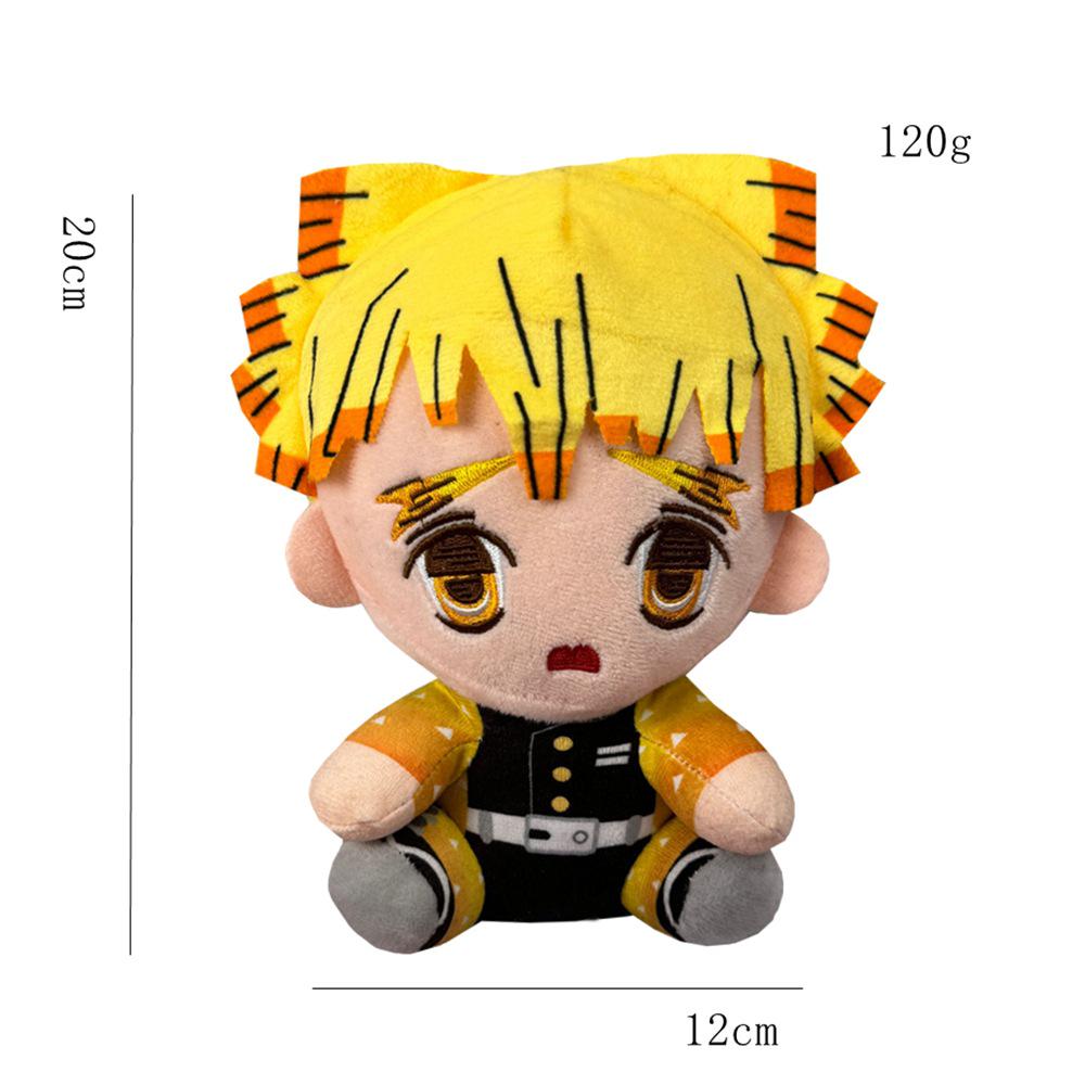 Demon Slayer Plush Toys: Nezuko, Tanjiro, Giyu, Shinobu, Inosuke - 7 Styles Available