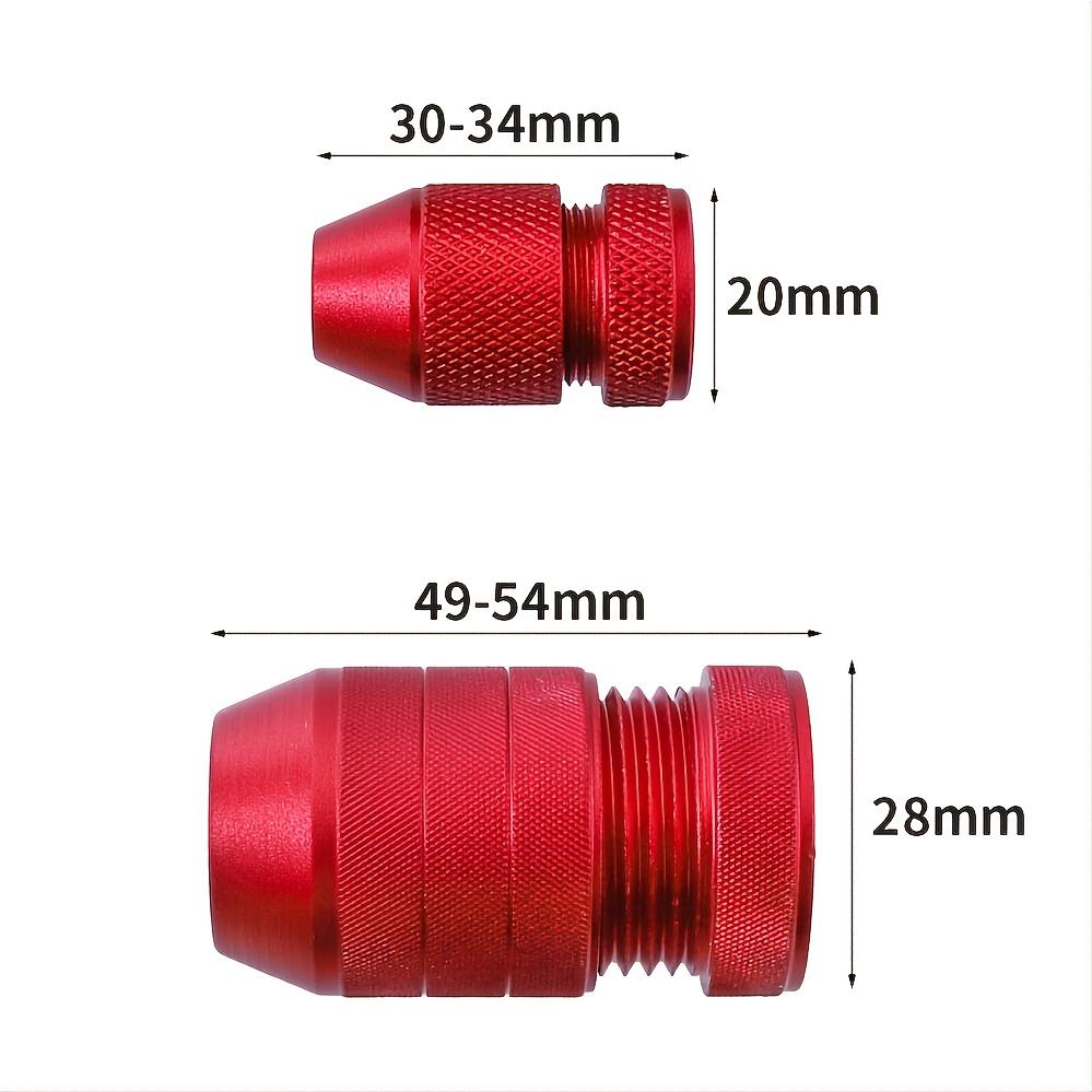Adjustable Drill Bit Stop Collar Woodworking Positioning Clamp Aluminum Alloy Depth Stop Ring Fixing Tool