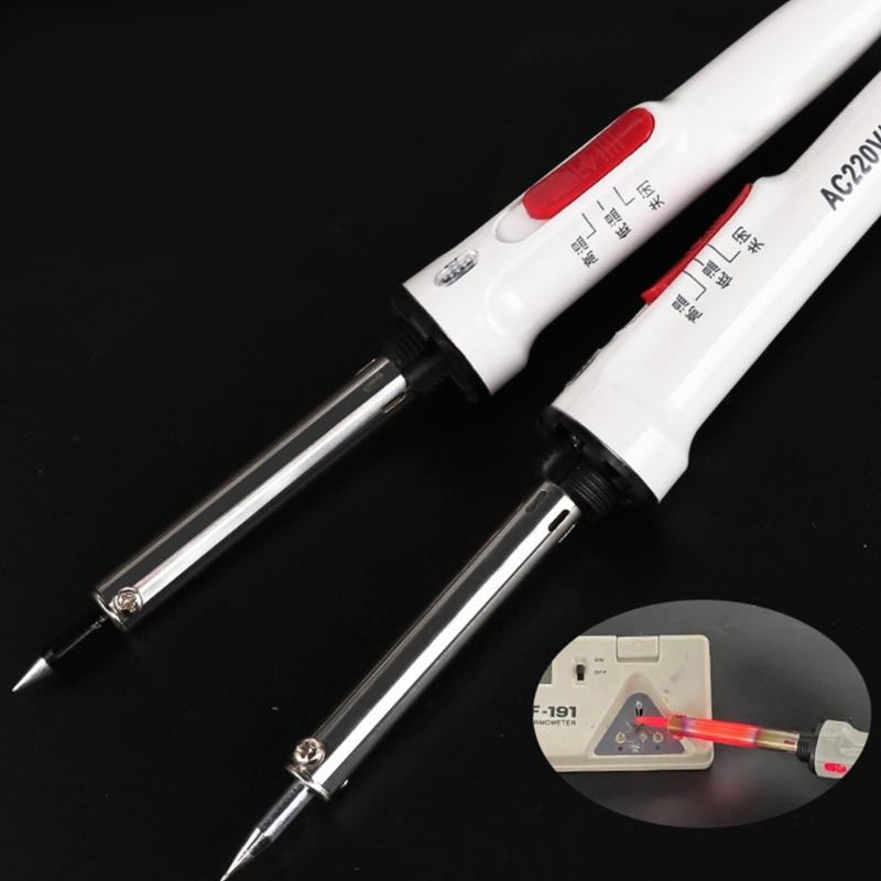 Professional 60W Adjustable Double Temperature Welding Tool Featuring 30s Heat Up & Safety Protective For Industrial Use